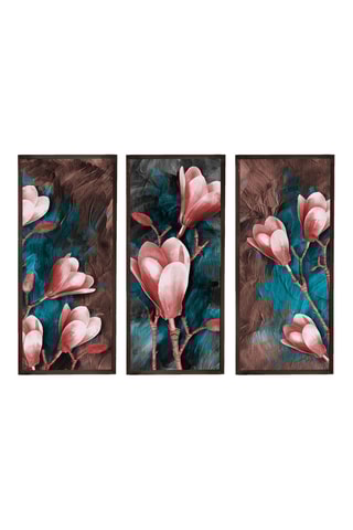 Tríptico de madera - 70 x 33 cm