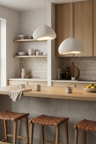 Lámpara de techo Lore - Blanco - 2 x 40 W