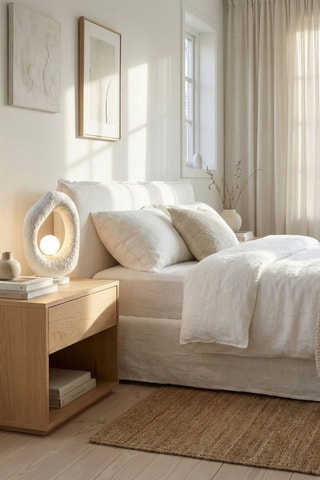 Lámpara de sobremesa Vasli-Nua - Blanco - 8 W