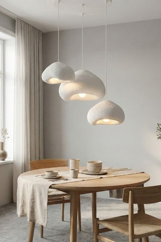 Suspension Lora - Blanc - 3 x 40 W