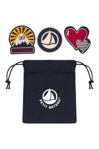 3 patchs - Jaune et rouge