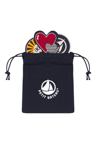 3 patchs - Jaune et rouge