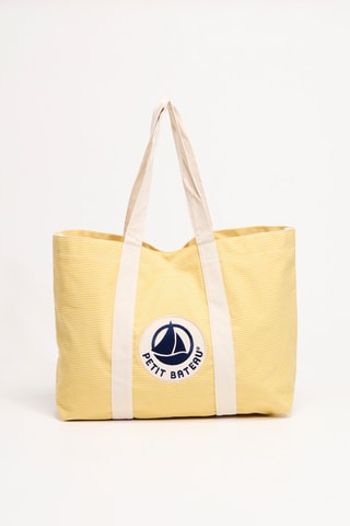 Sac de plage - Jaune et blanc