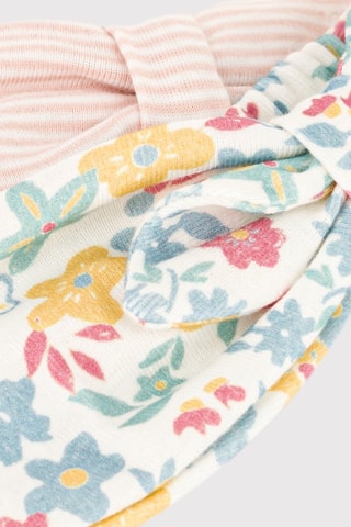 2 bandeaux - Rose et blanc