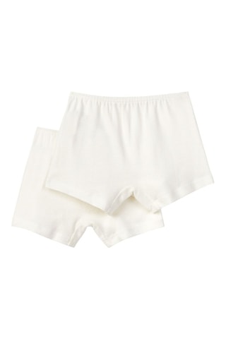 2 shortys - Blanc