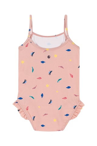 Maillot 1 pièce. Rose