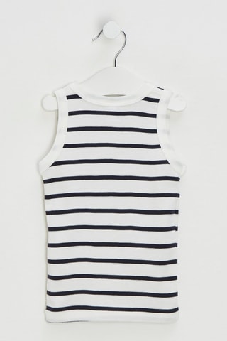 Débardeur - Blanc et noir