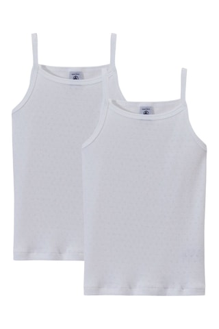 2 débardeurs - Ecru