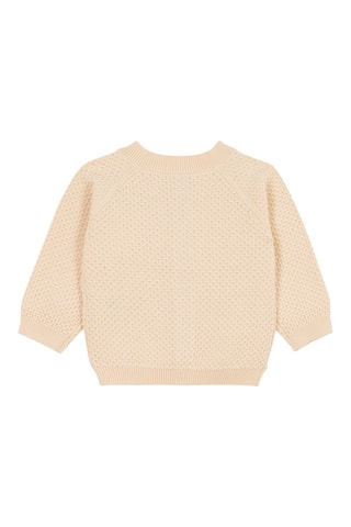 Gilet à manches longues  Beige