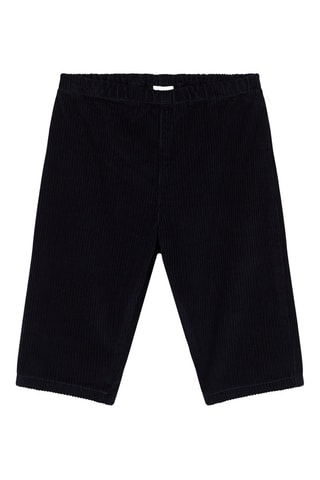 Pantalon en velours - Noir