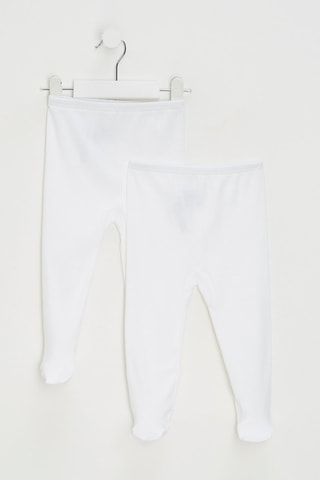 2 pantalons - Blanc