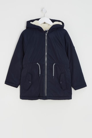 Parka à capuche - Bleu marine