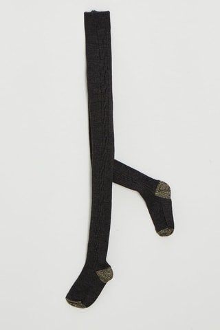 Collant en laine - Gris