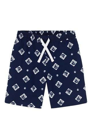 Short de bain Bleu marine
