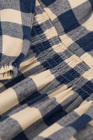 Robe - Bleu marine et beige