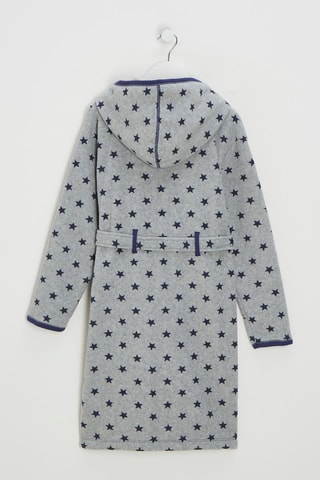 Peignoir à capuche - Gris clair