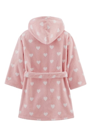 Peignoir à capuche - Rose