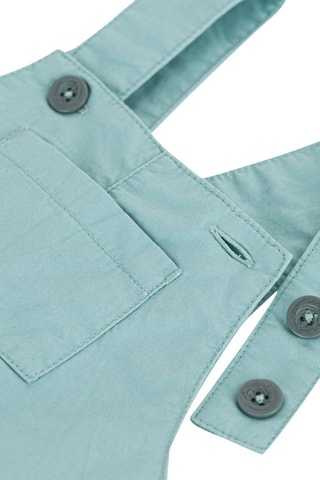 Salopette-short. Vert