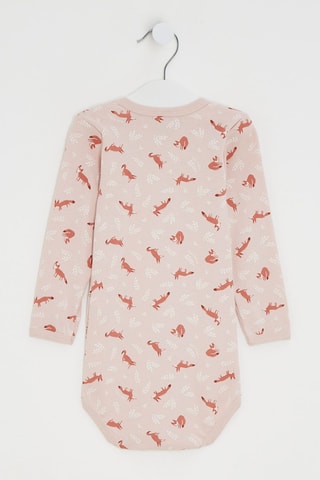 4 bodys - Blanc et rose