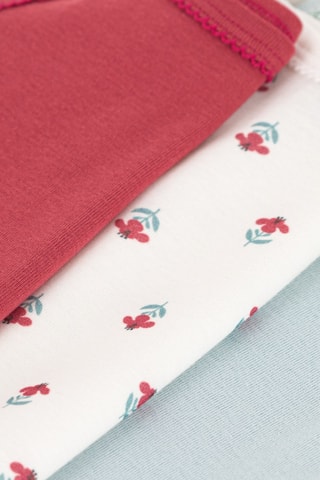 3 bodys - Blanc, ciel et rouge