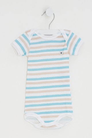 Body - Blanc et turquoise