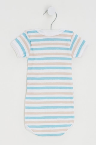 Body - Blanc et turquoise