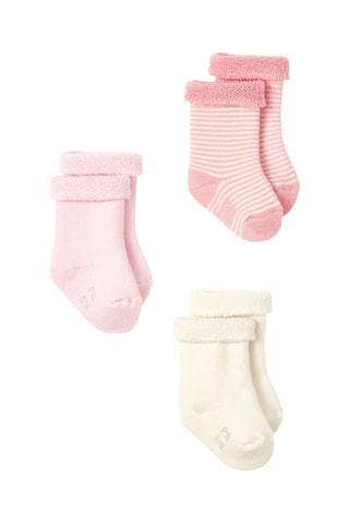 3 paires de chaussettes - Rose