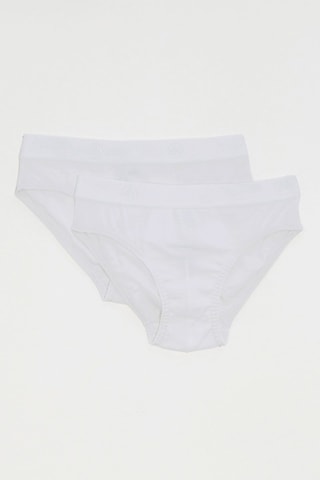 2 slips - Rose et blanc