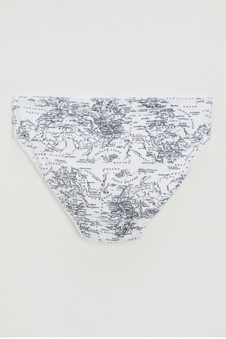 7 culottes - Blanc et noir