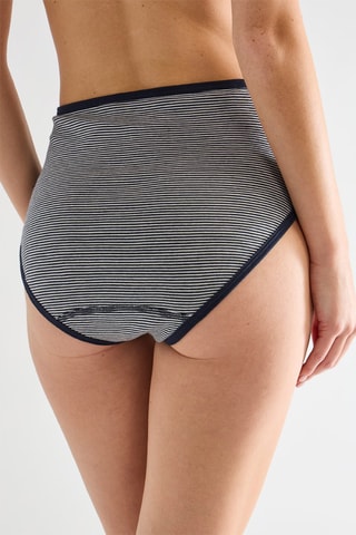 2 culottes - Blanc et noir