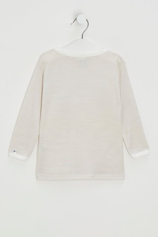 T-shirt en laine - Gris clair