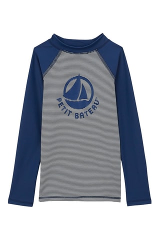 T-shirt de bain - Bleu cobalt