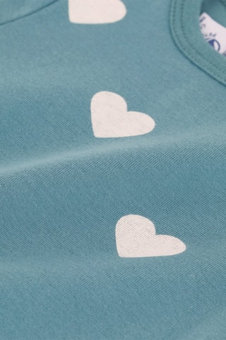 T-shirt à manches courtes Bleu et blanc