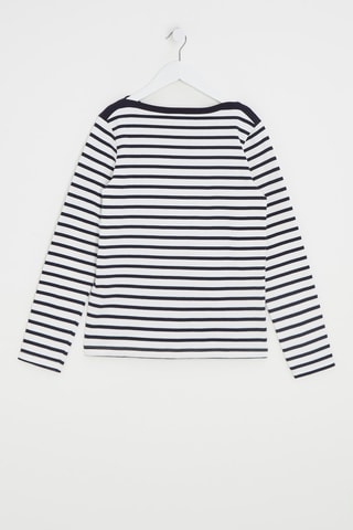 T-shirt - Bleu marine et blanc
