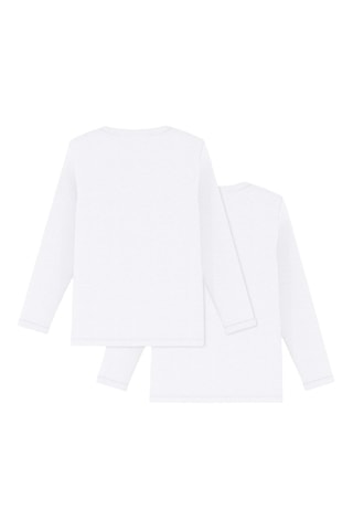2 t-shirts - Blanc