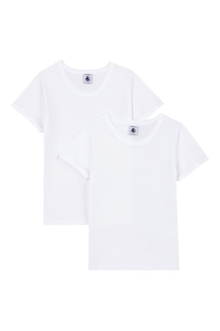 2 t-shirts - Blanc