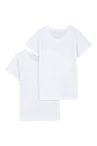 2 t-shirts - Blanc