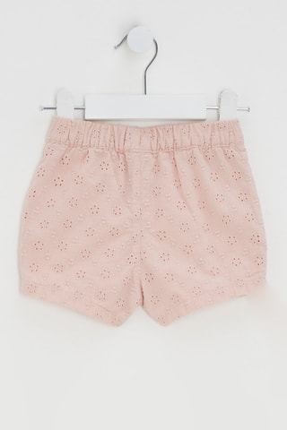 Short en broderie anglaise - Rose