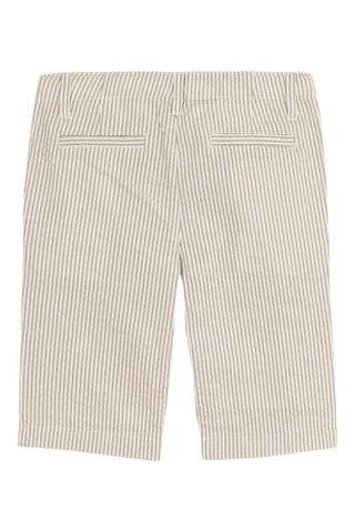 Short - Beige et blanc