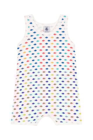 Combinaison - Blanc et jaune