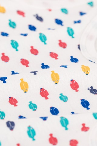 Combinaison - Blanc et jaune