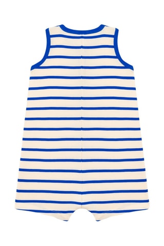 Combinaison - Beige et bleu pétrole