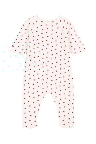 Grenouillère - Blanc et rouge