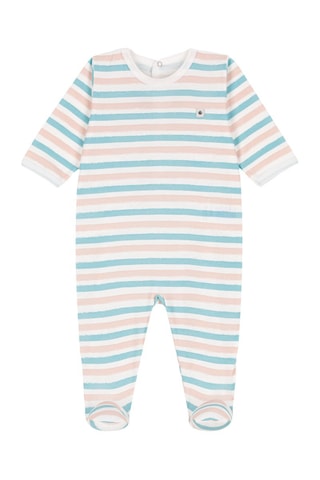 Grenouillère - Ecru et beige