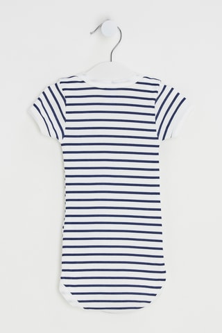 Body - Blanc et bleu marine