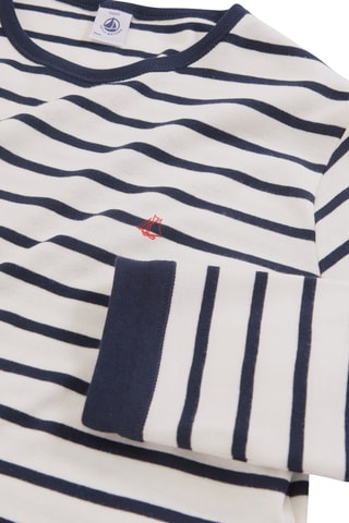 Pyjama - Blanc et bleu marine