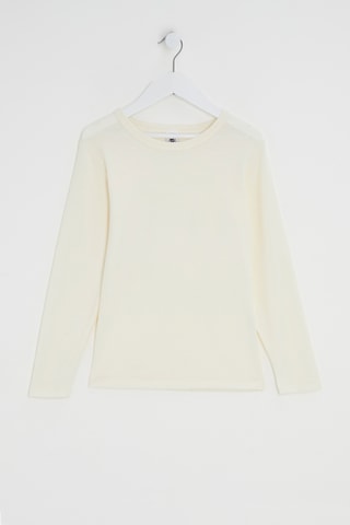 T-shirt en laine - Ecru