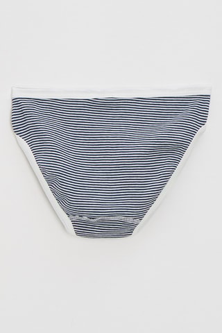 Culotte - Bleu marine et blanc