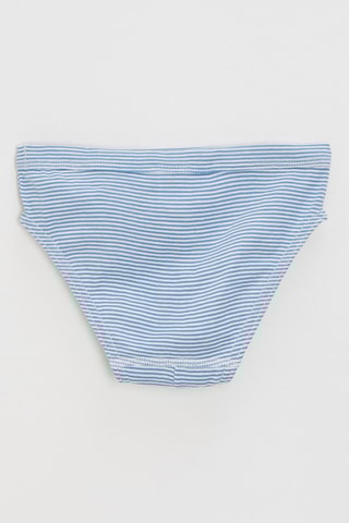 2 culottes - Bleu et blanc