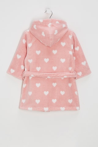 Peignoir à capuche - Rose